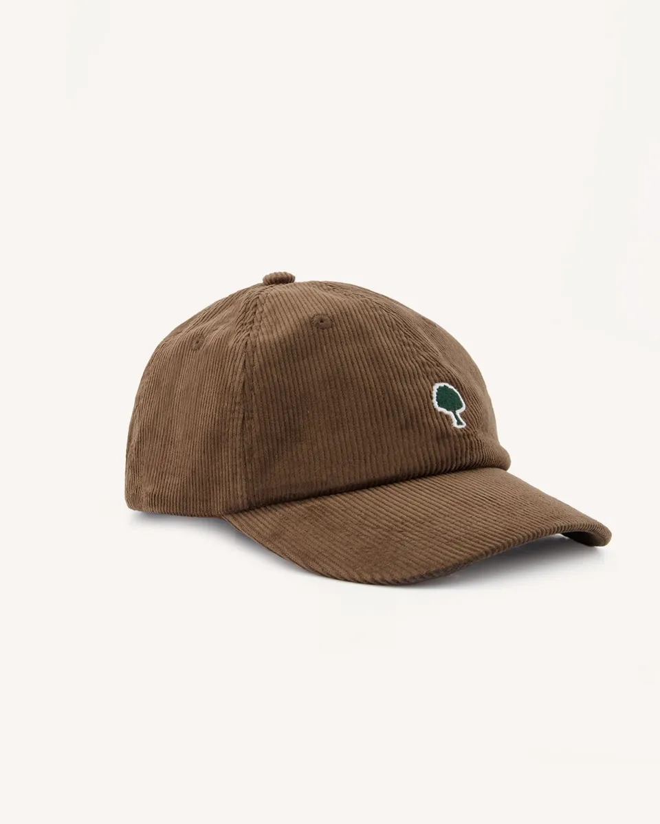 faguo-cap-casquette-velours-c-tel-chocolat-coton-recycl image 1