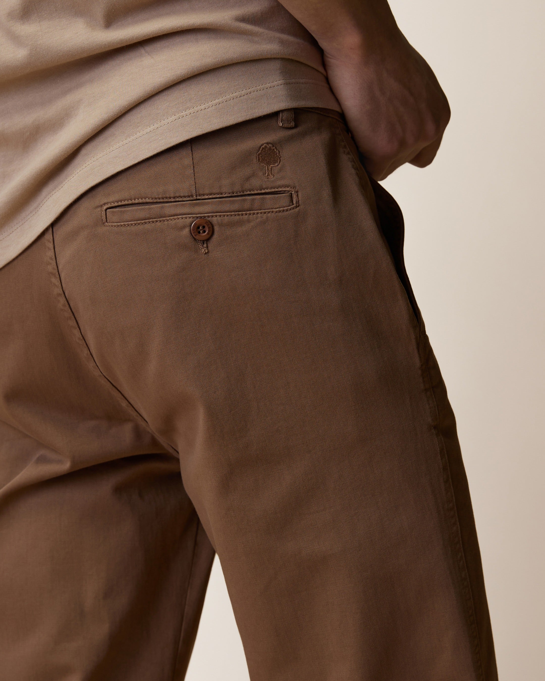 faguo-pantalon-brix-regular-f26pa0101-serg-stretch-taupe-coton-bio image 7