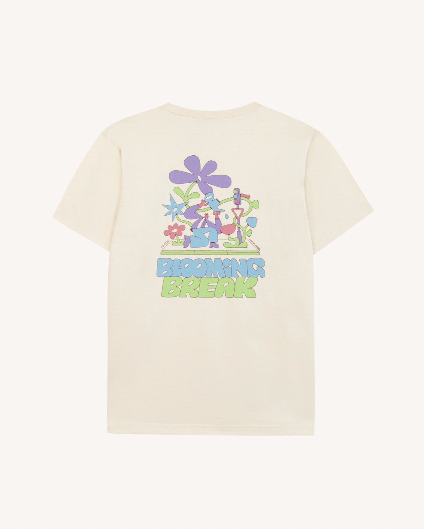 faguo-lugny-t-shirt-imprim-blooming-cru-coupe-large image 6