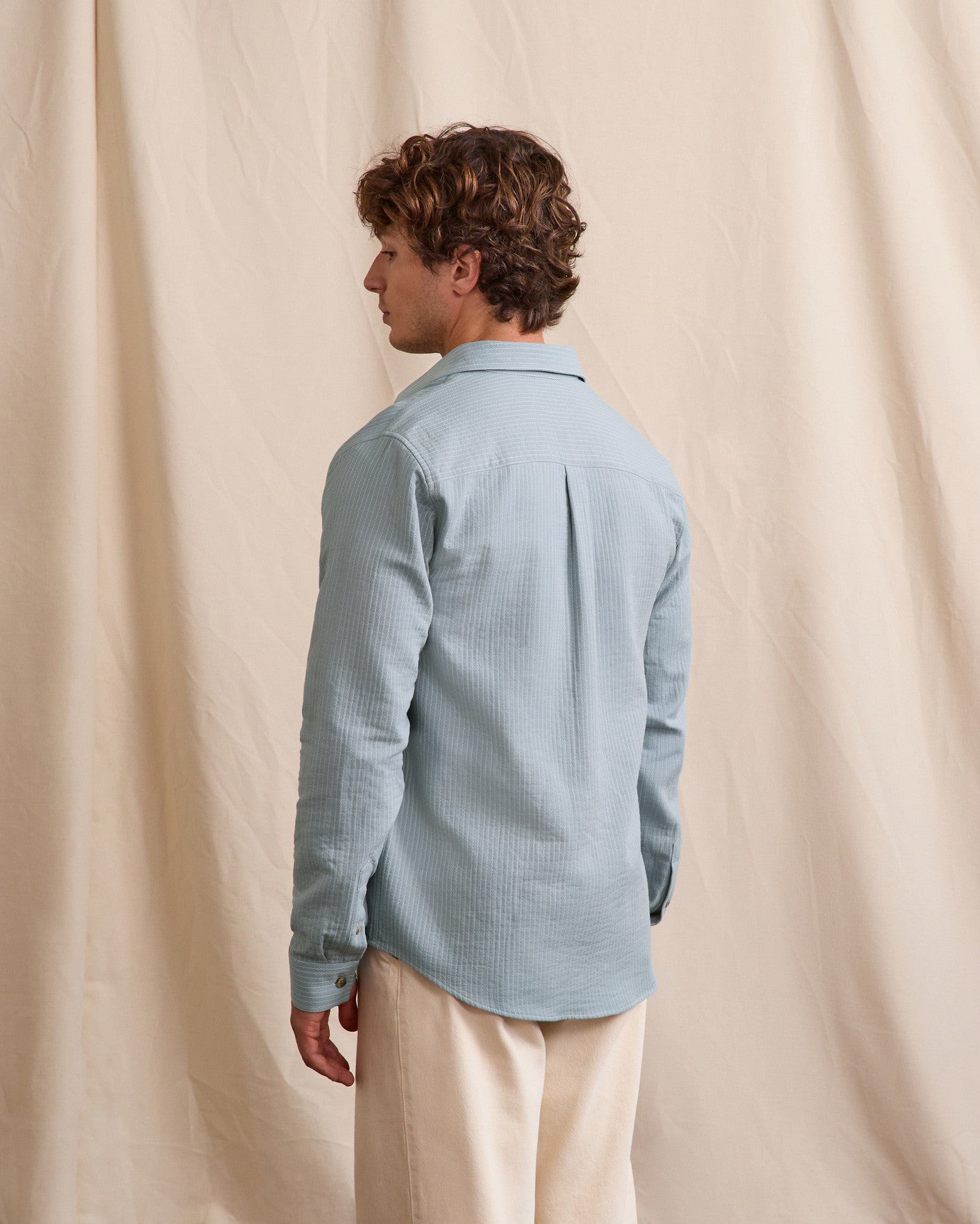 faguo-signy-surchemise-ray-e-bleu-gris-blanc-ample image 6