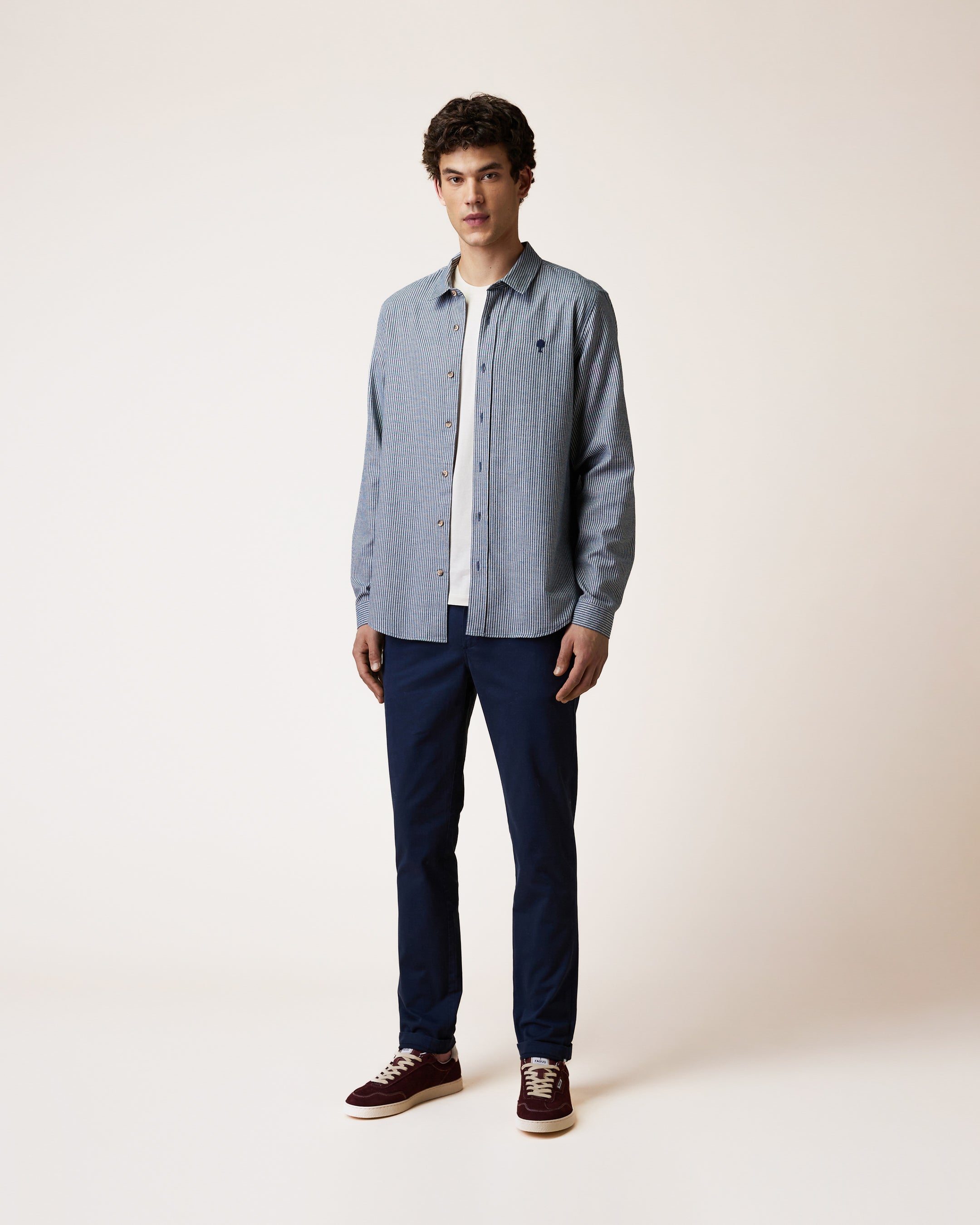 faguo-brix-chino-bleu-marine-coton-bio image 3