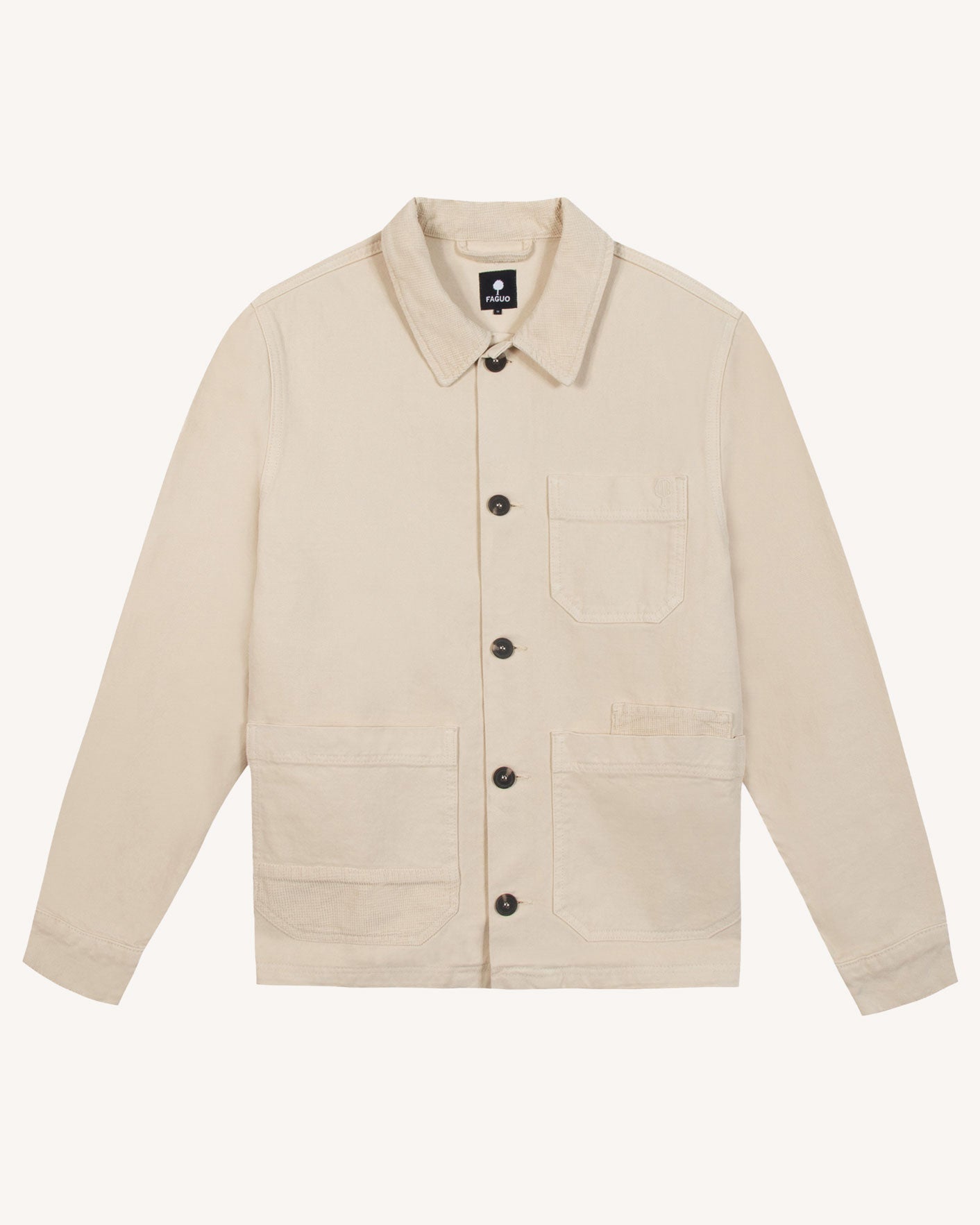 faguo-gavre-veste-en-coton-cru image 2
