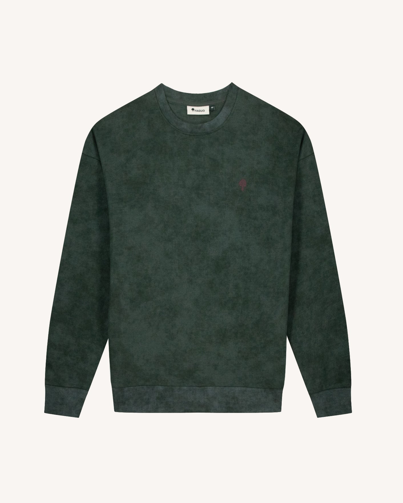 faguo-fango-sweat-vert-fonc-recycl-loose image 3