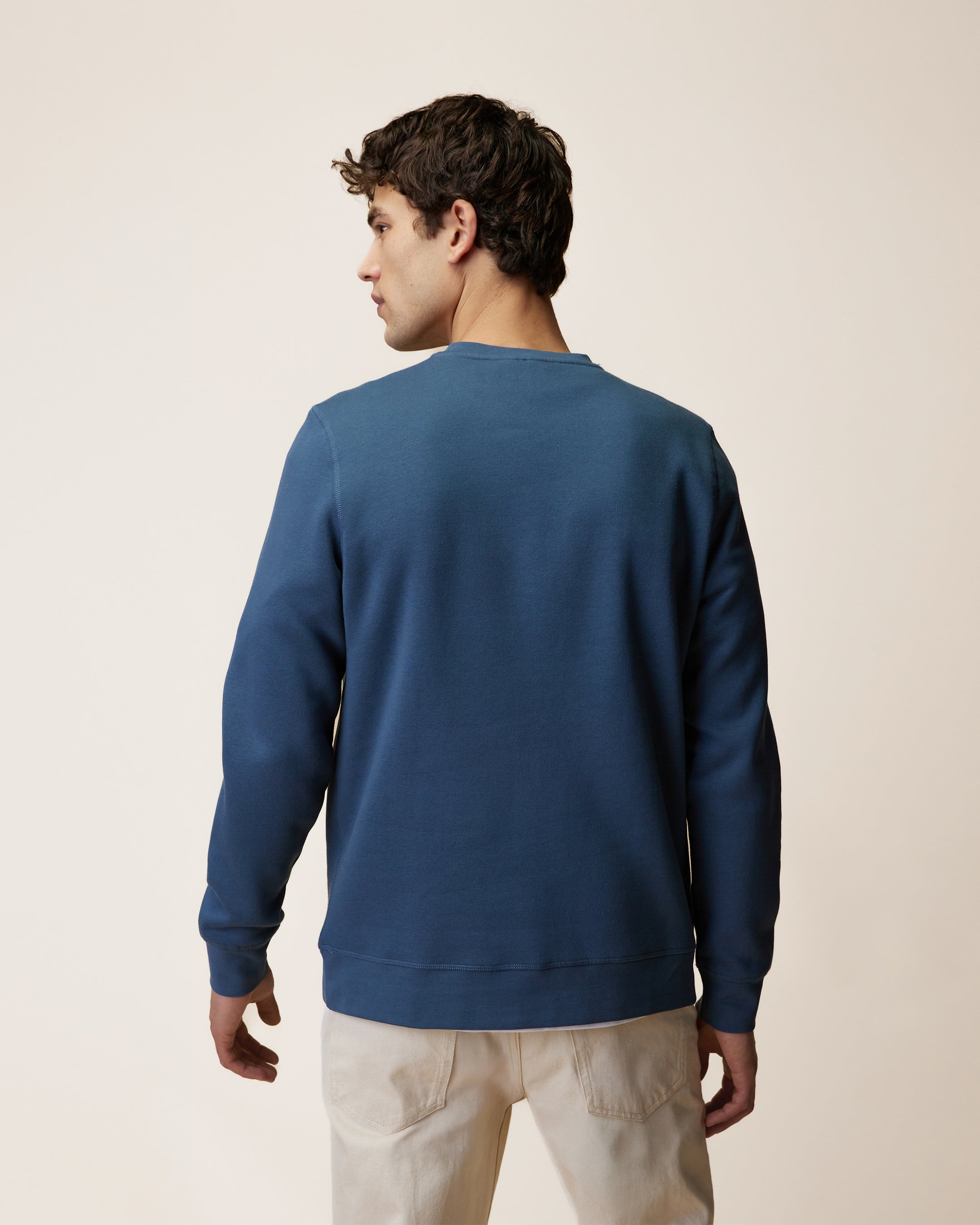 faguo-donzy-sweat-col-rond-bleu-homme image 3
