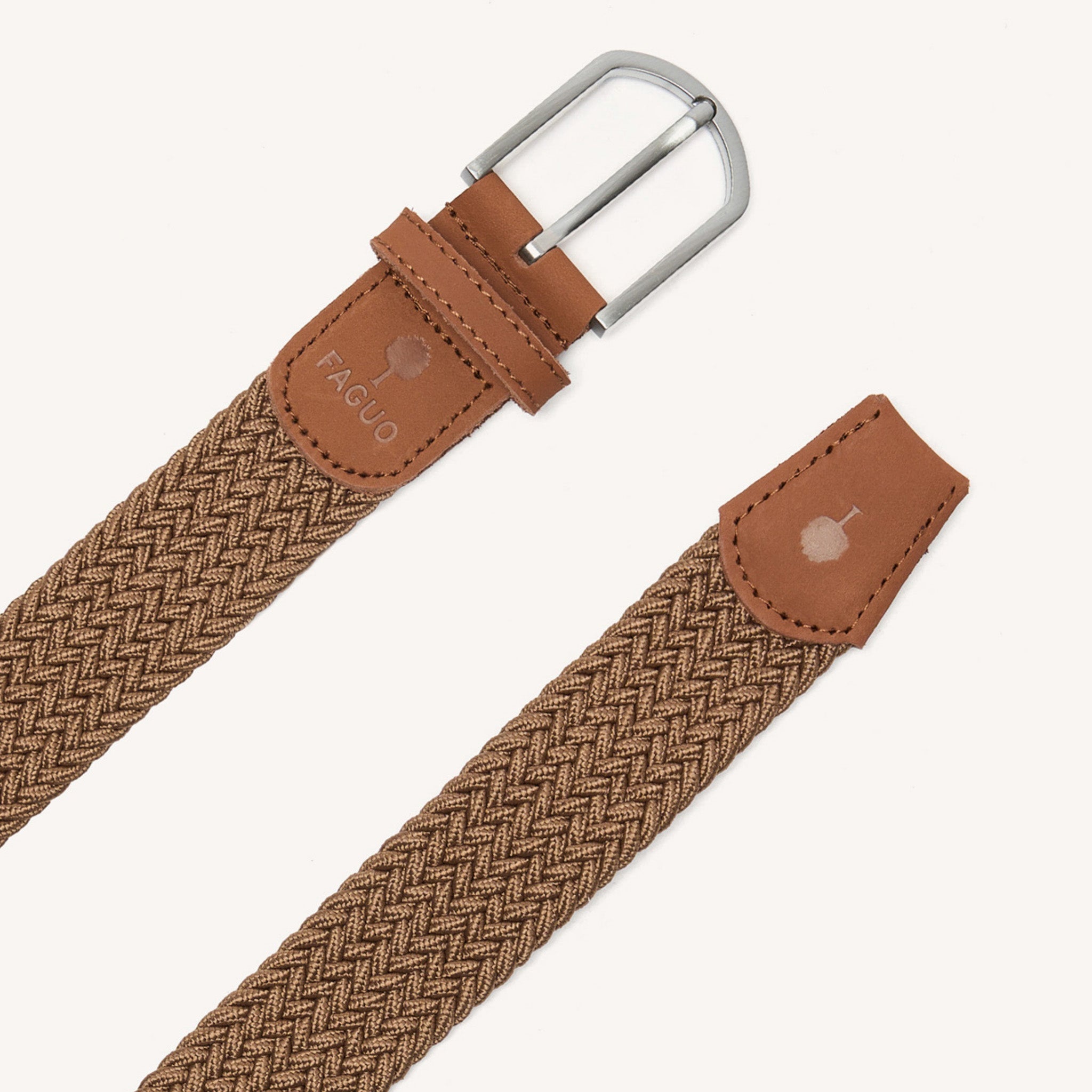 faguo-belt-ceinture-tress-e-camel-lastique image 2