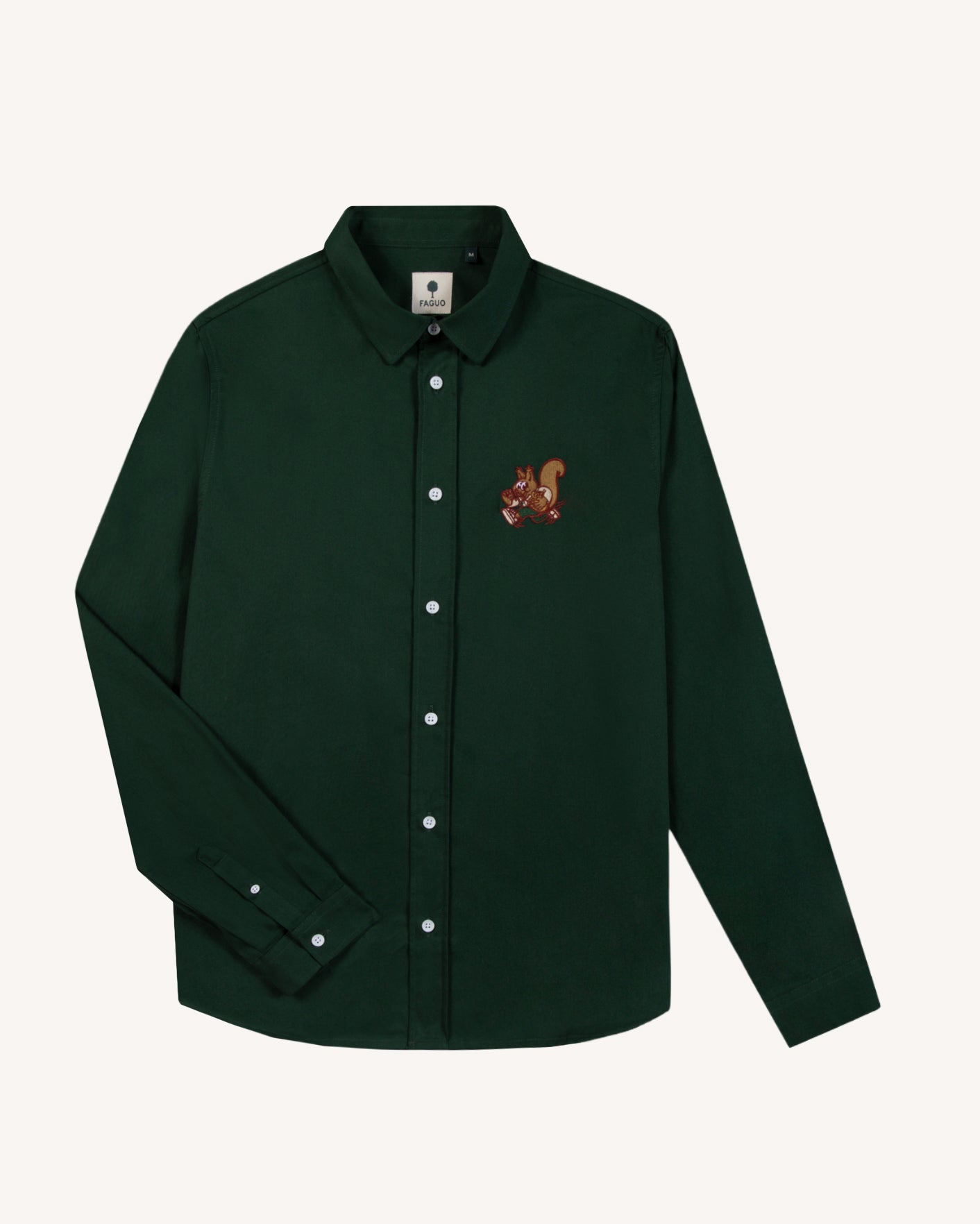 faguo-iraty-chemise-brod-e-vert-for-t-coton image 2