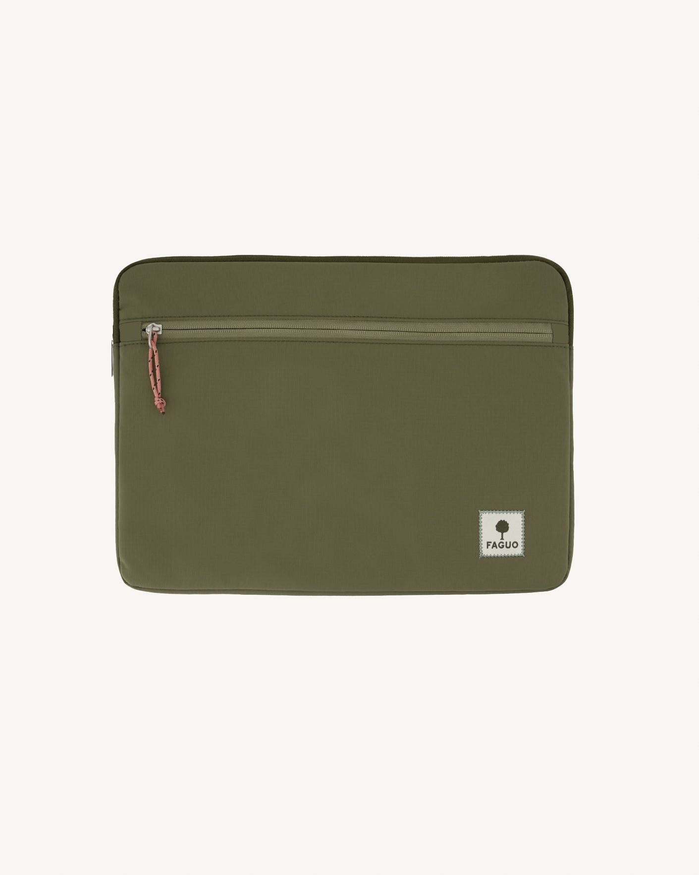 faguo-sleeve-housse-ordinateur-13-pouces-vert-olive image 1