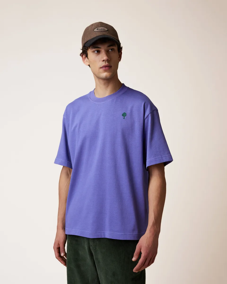 faguo-yellowstone-t-shirt-oversize-imprim-violet image 1