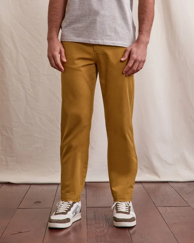 faguo-chino-homme-brix-regular-beige-clair-coton-bio image 1