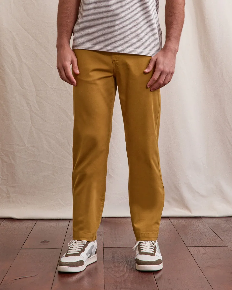 faguo-chino-homme-brix-regular-beige-clair-coton-bio image 1