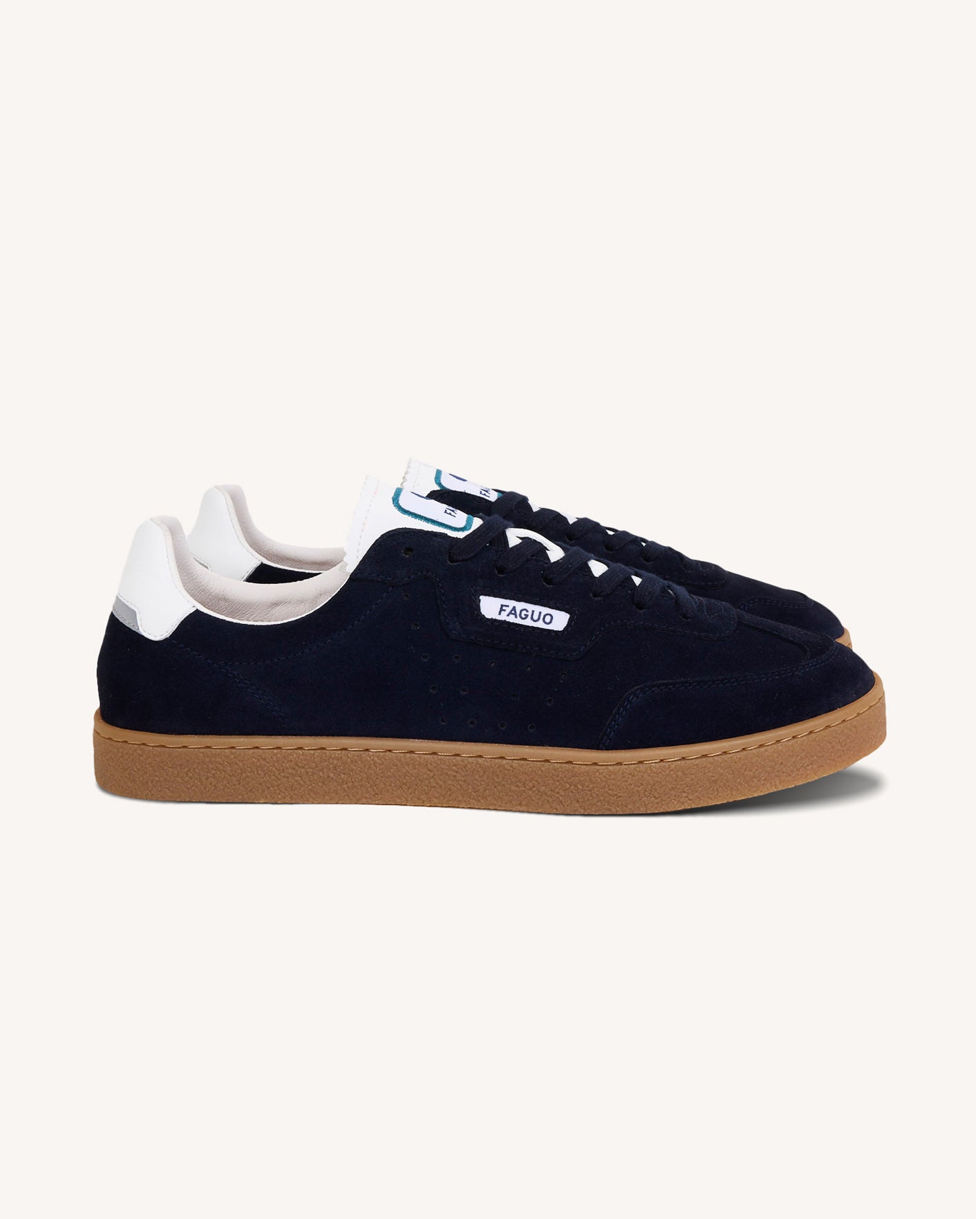 faguo-lumbo-baskets-cuir-et-su-de-bleu-marine image 1