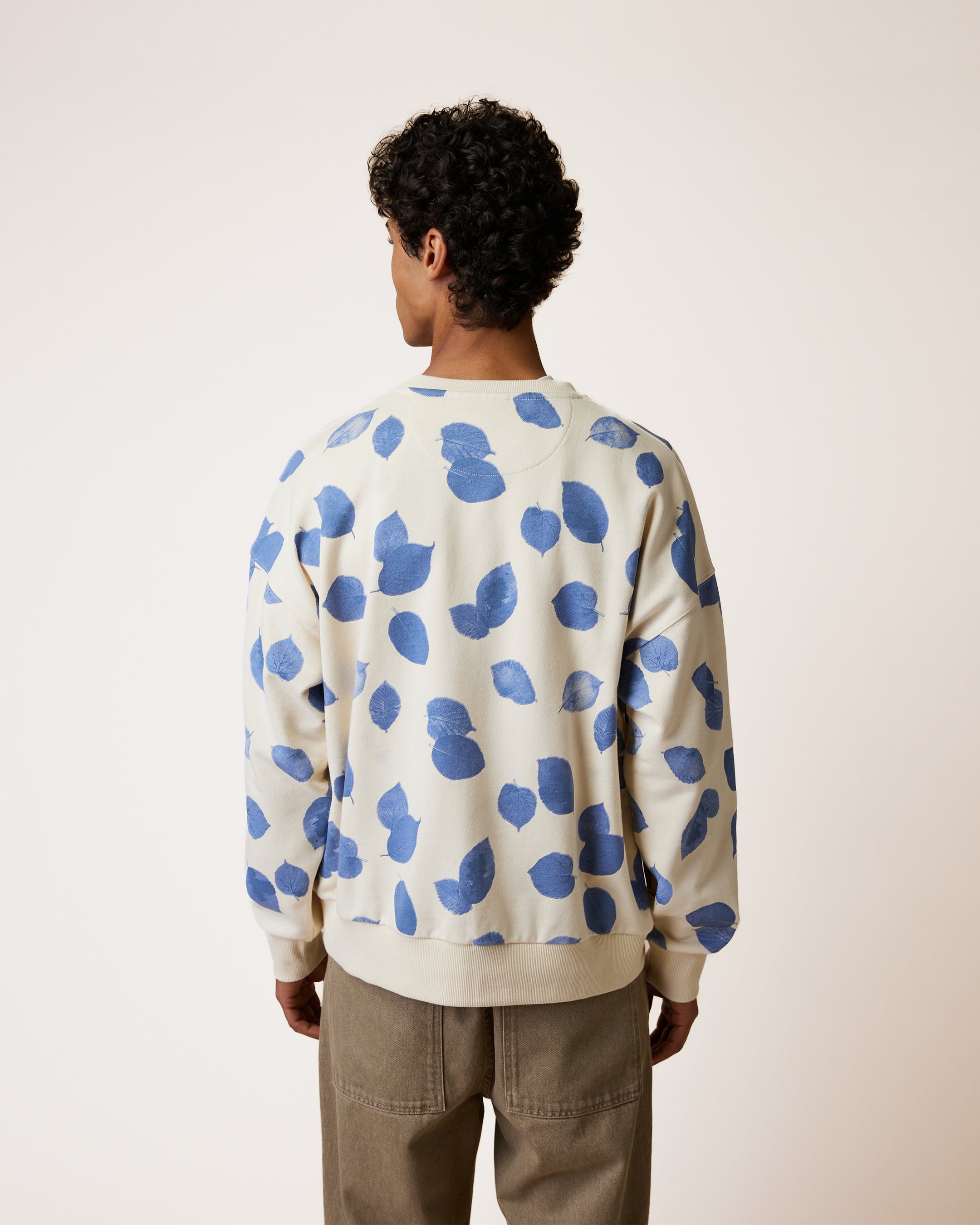 faguo-fango-sweat-col-rond-cru-et-bleu-recycl-homme image 5