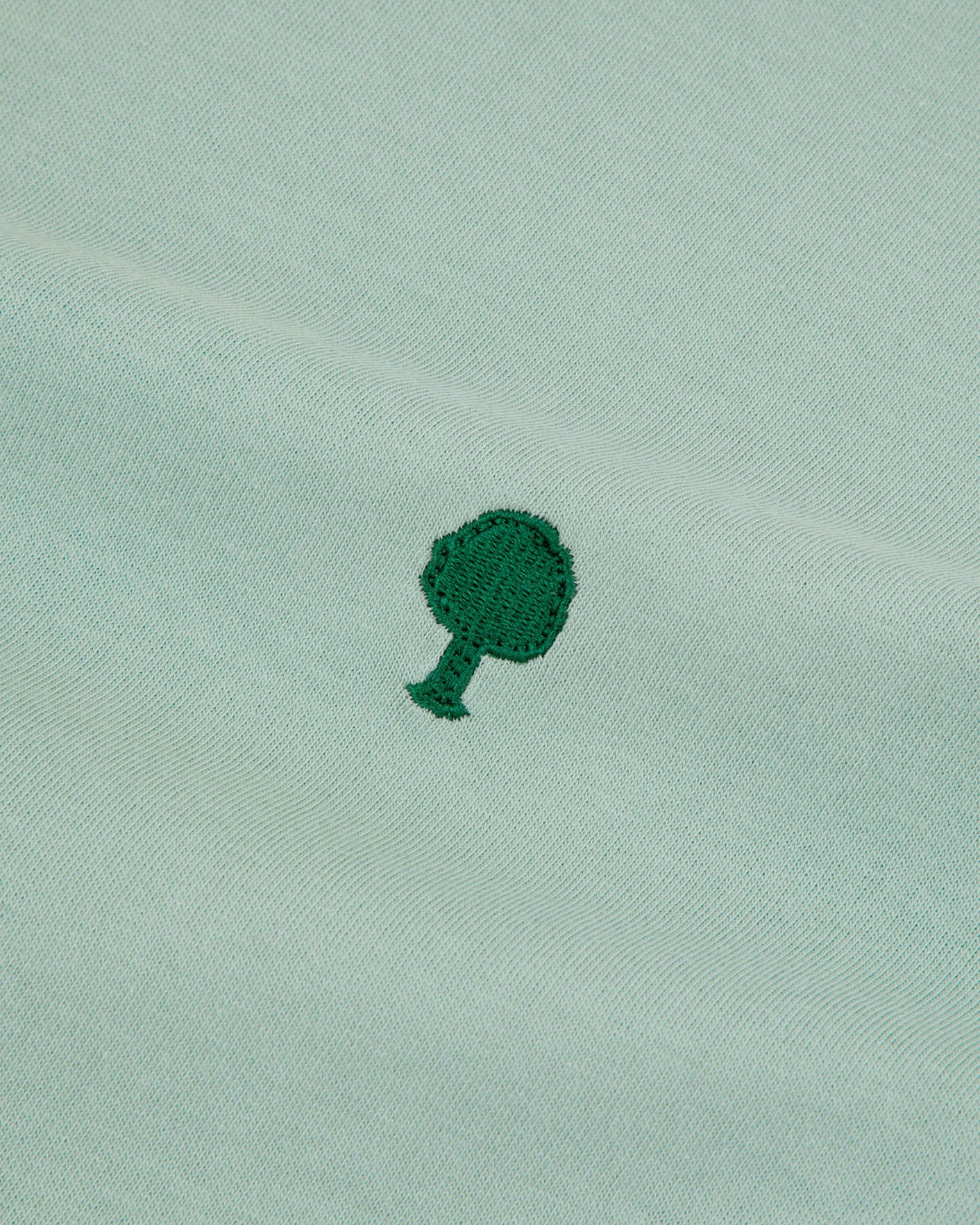 faguo-arcy-t-shirt-bleu-vert-coton-recycl-homme image 4