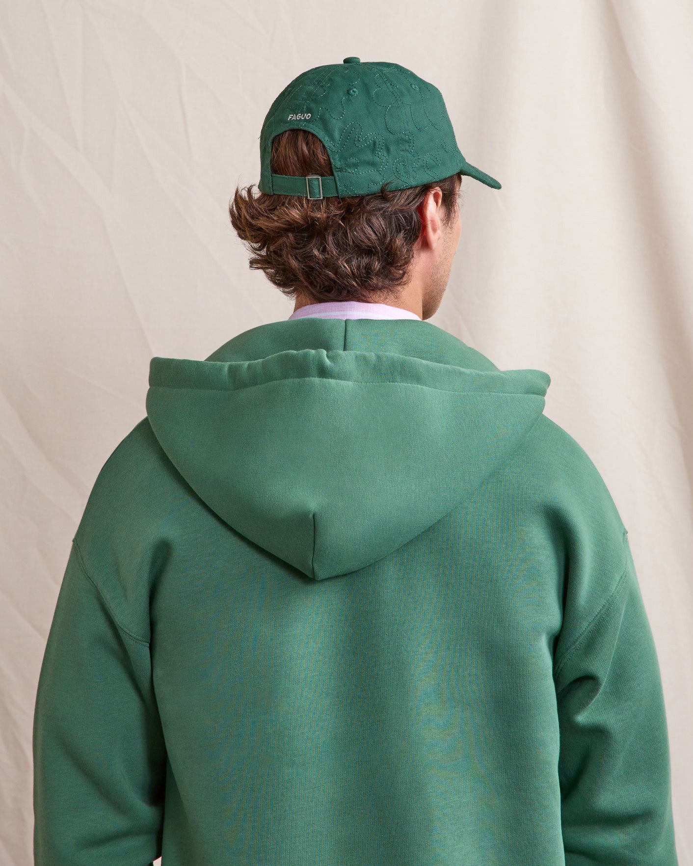 faguo-cap-casquette-vert-sapin-brod-e-homme image 5