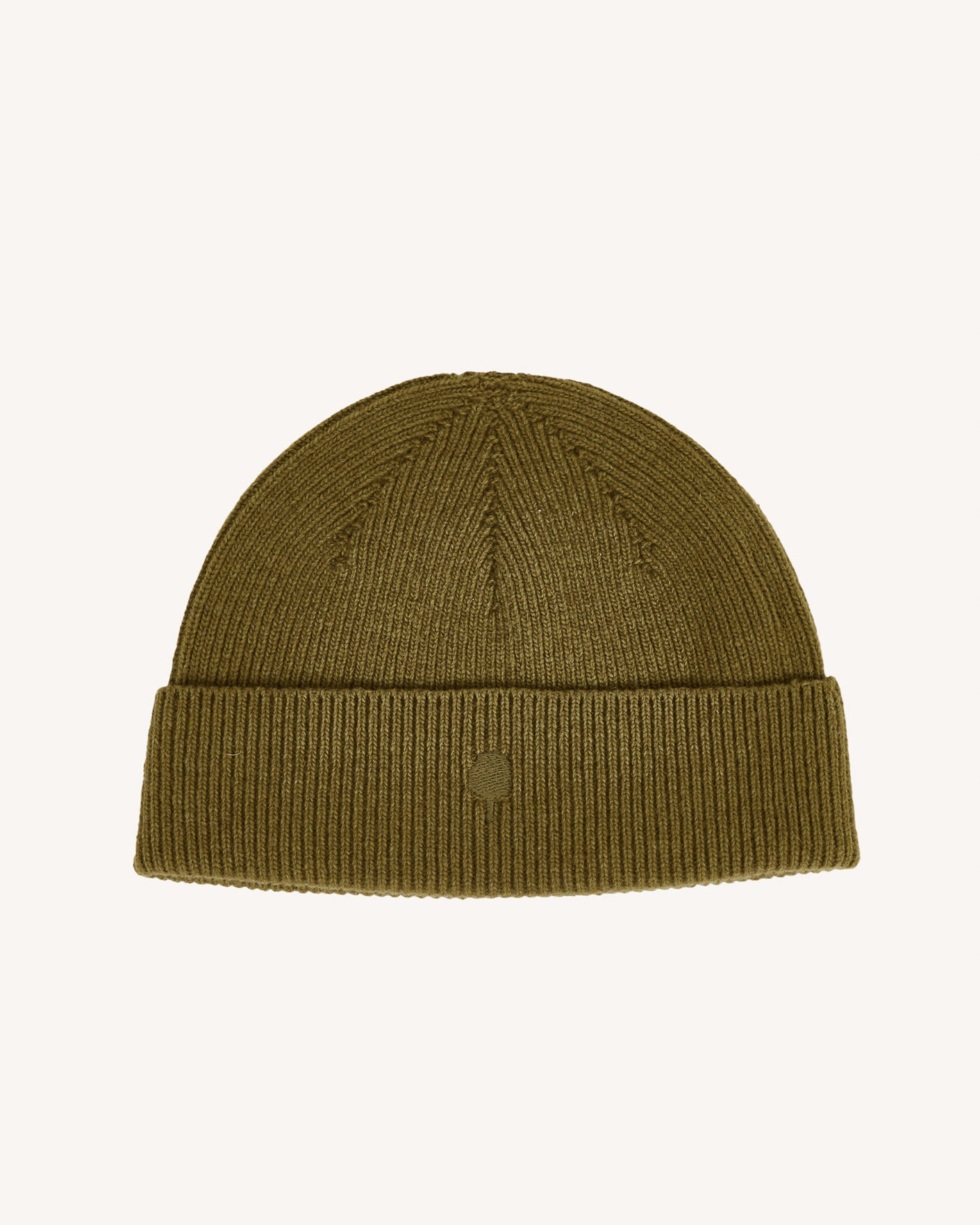 faguo-bonnet-en-laine-vert-olive-homme image 2