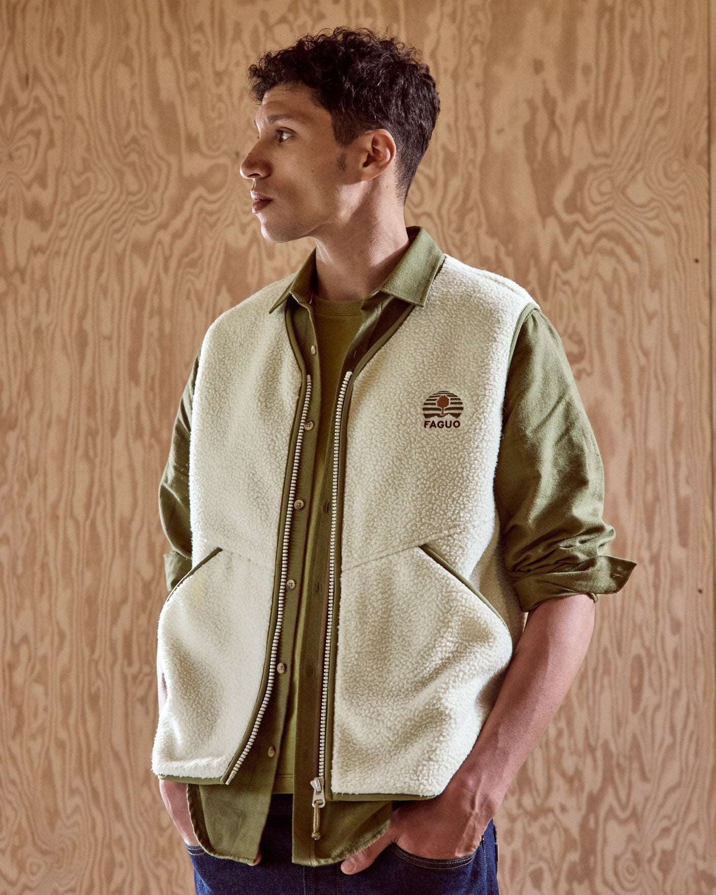 faguo-teillay-veste-polaire-sans-manches-crue image 3