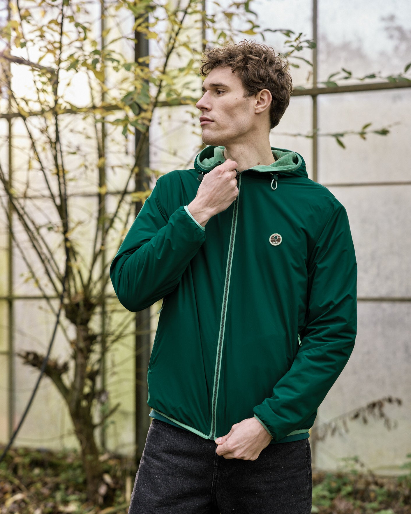 faguo-carnoet-veste-imperm-able-r-versible-vert-sapin image 3