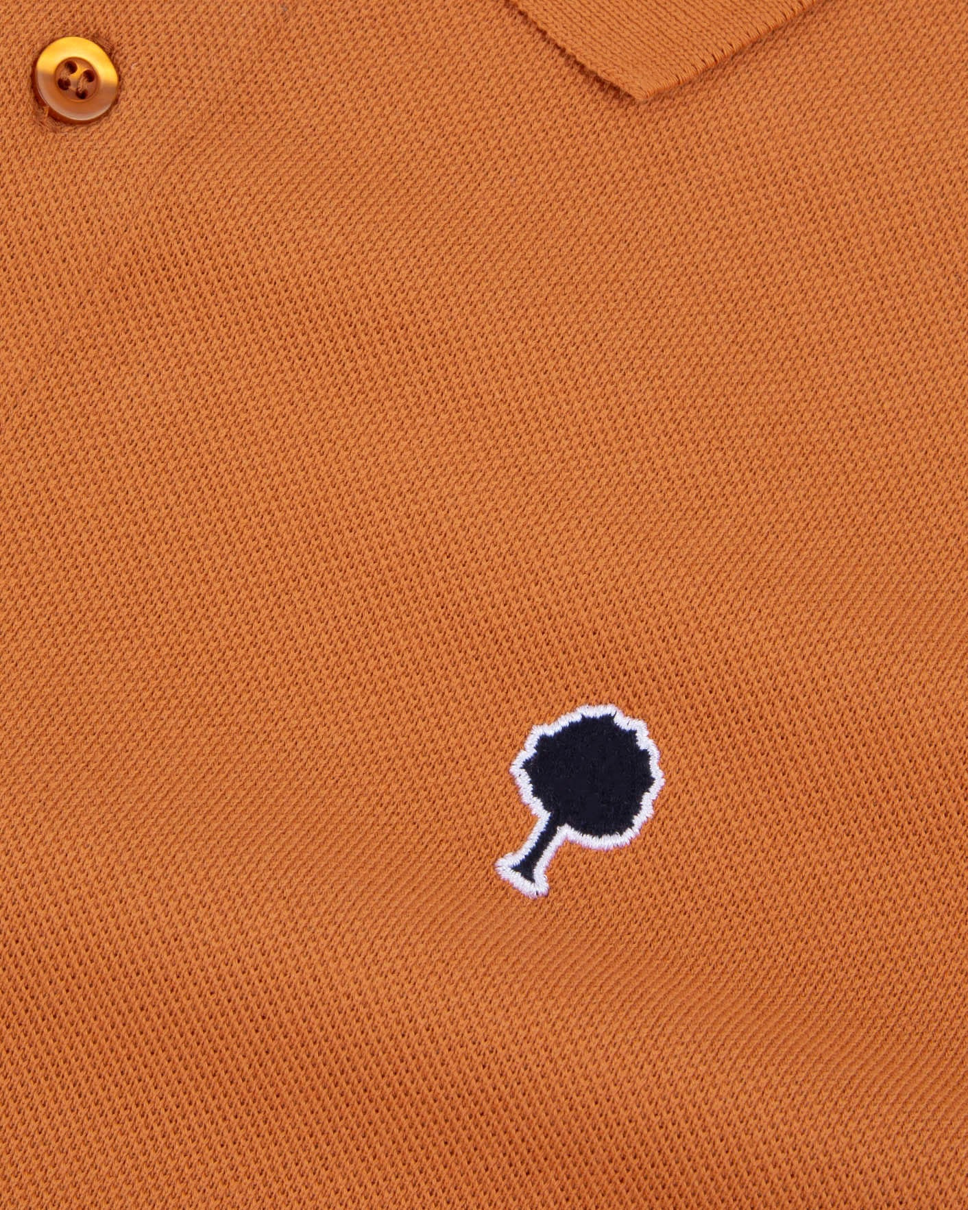 faguo-polo-lumigny-brique-clair-coton-homme image 4
