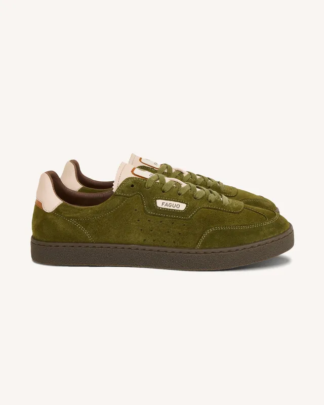 faguo-lumbo-baskets-cuir-su-de-vert-olive image 1