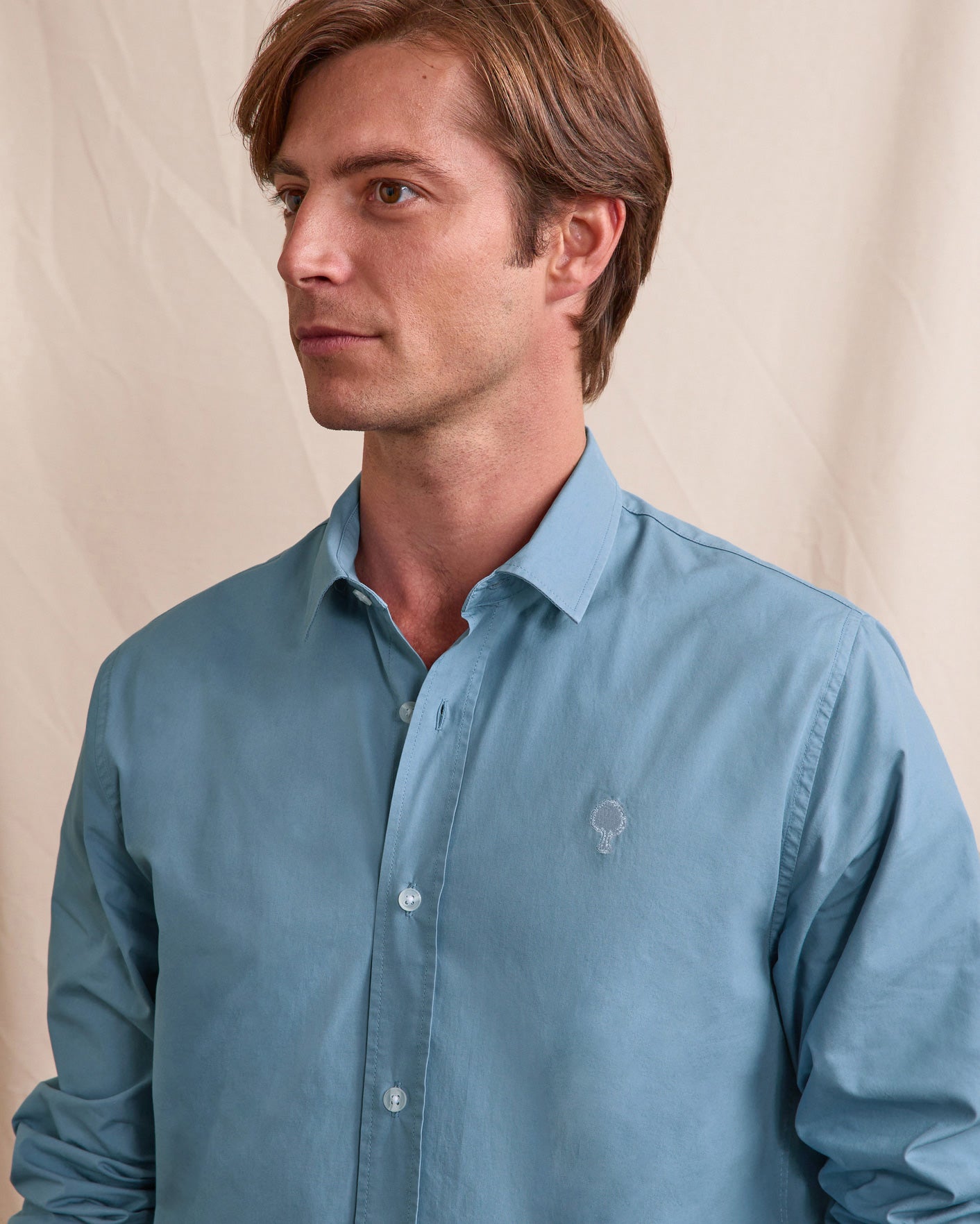 faguo-iraty-chemise-bleu-moyen-popeline-ajust-e image 3