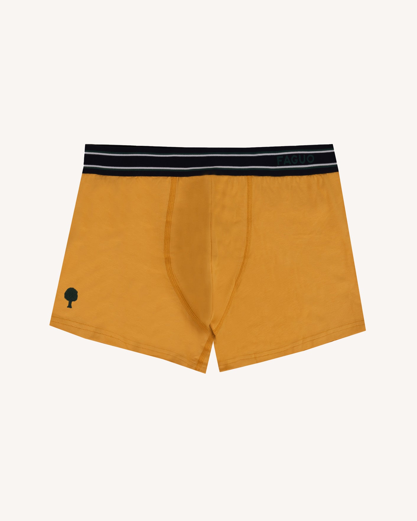 faguo-lot-de-3-boxers-kaki-et-jaunes image 2