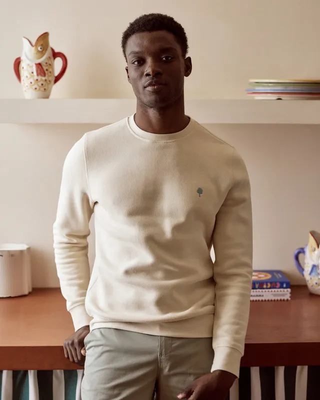 faguo-donzy-sweat-col-rond-beige image 1