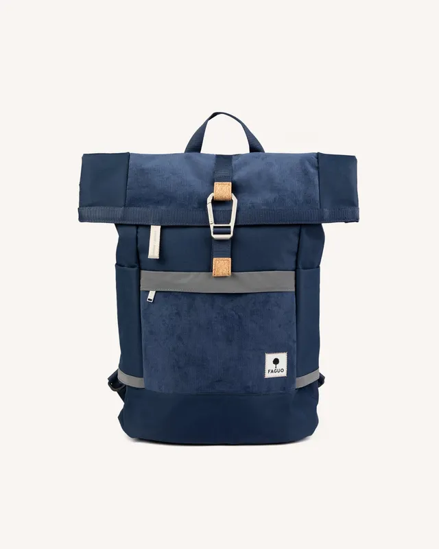 faguo-cycling-medium-sac-dos-bleu-marine image 1