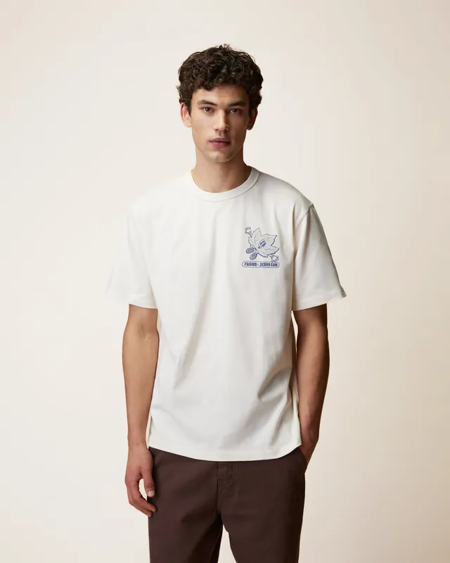 faguo-lugny-t-shirt-large-cru-coton-recycl image 1