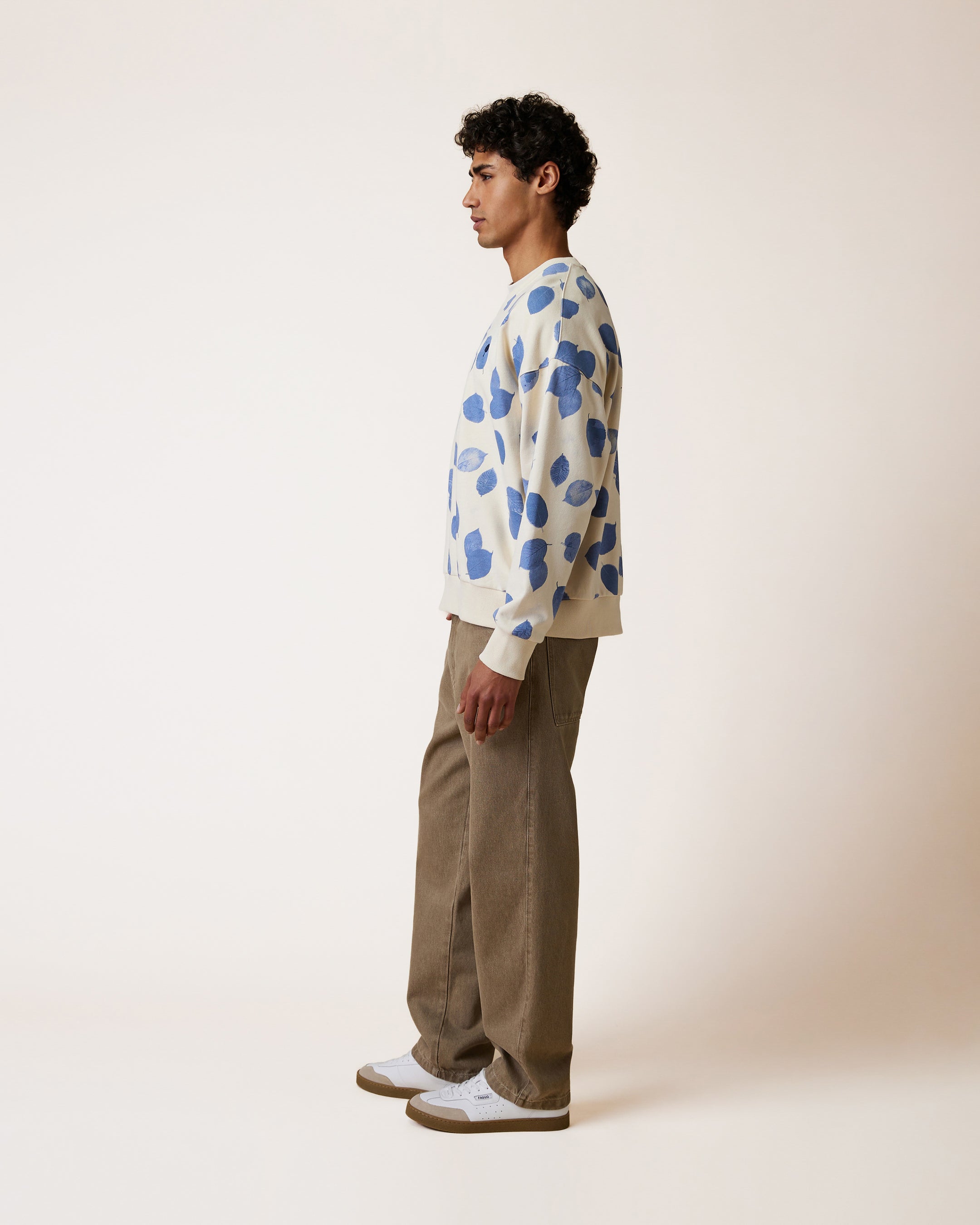 faguo-fango-sweat-col-rond-cru-et-bleu-recycl-homme image 6