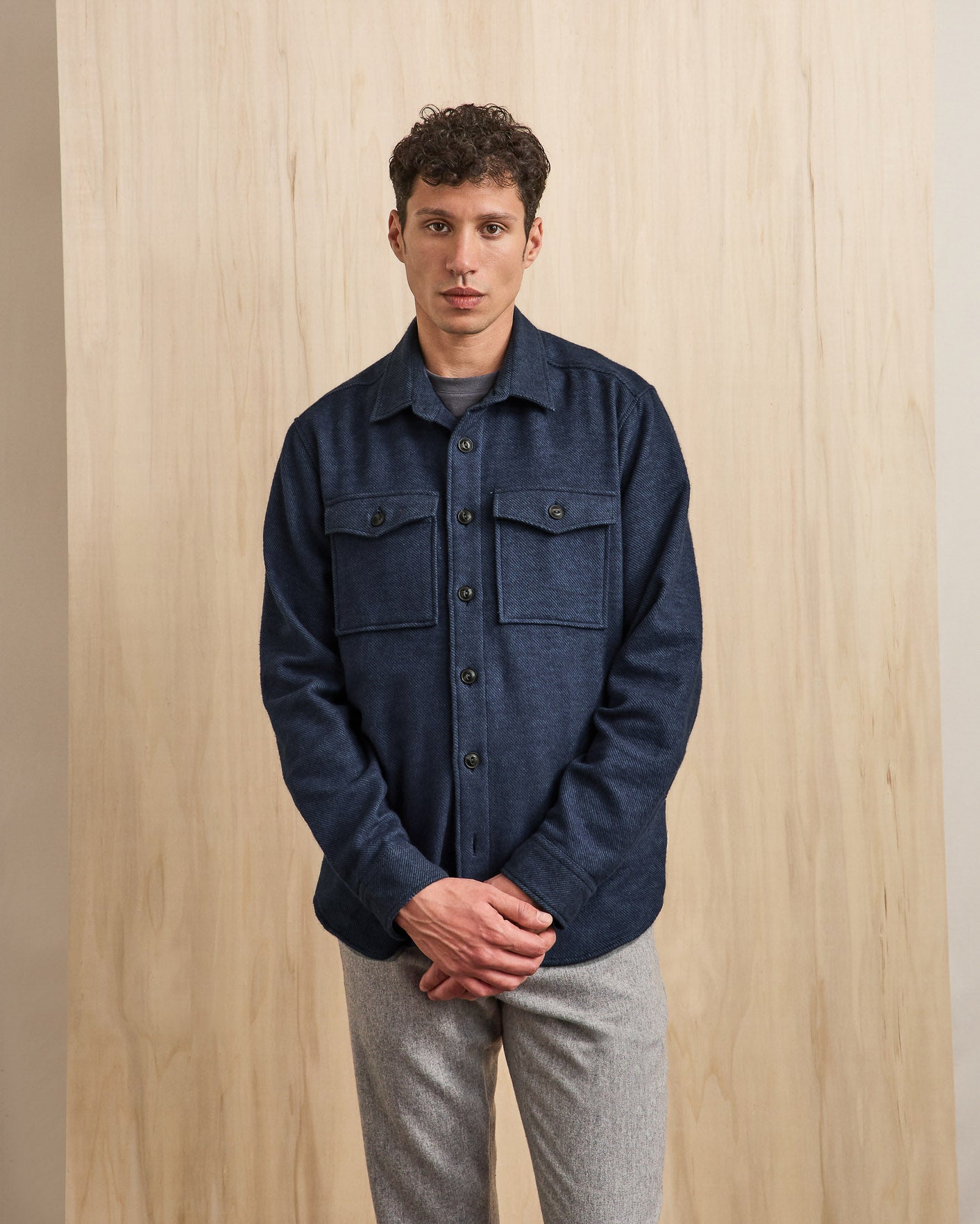 faguo-flavigny-surchemise-bleu-marine-coton image 1