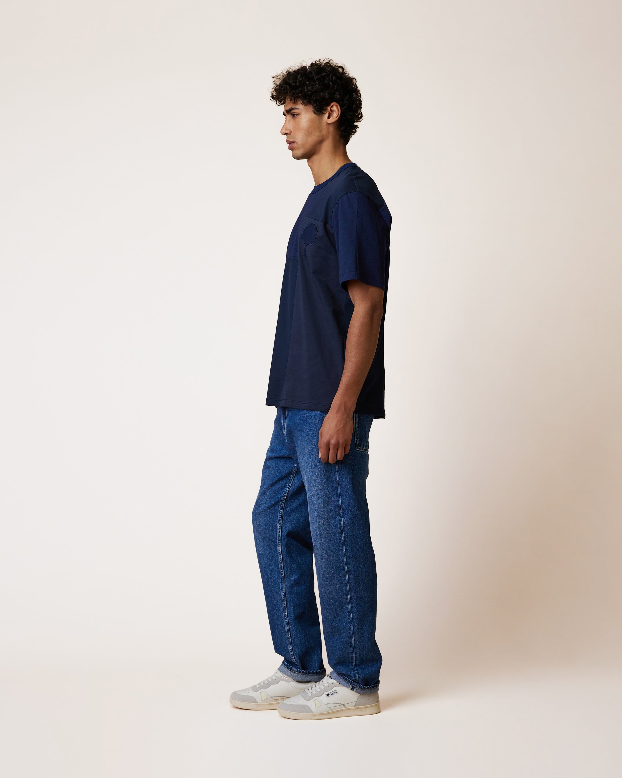faguo-lugny-up-t-shirt-large-bleu-coton-upcycl image 5