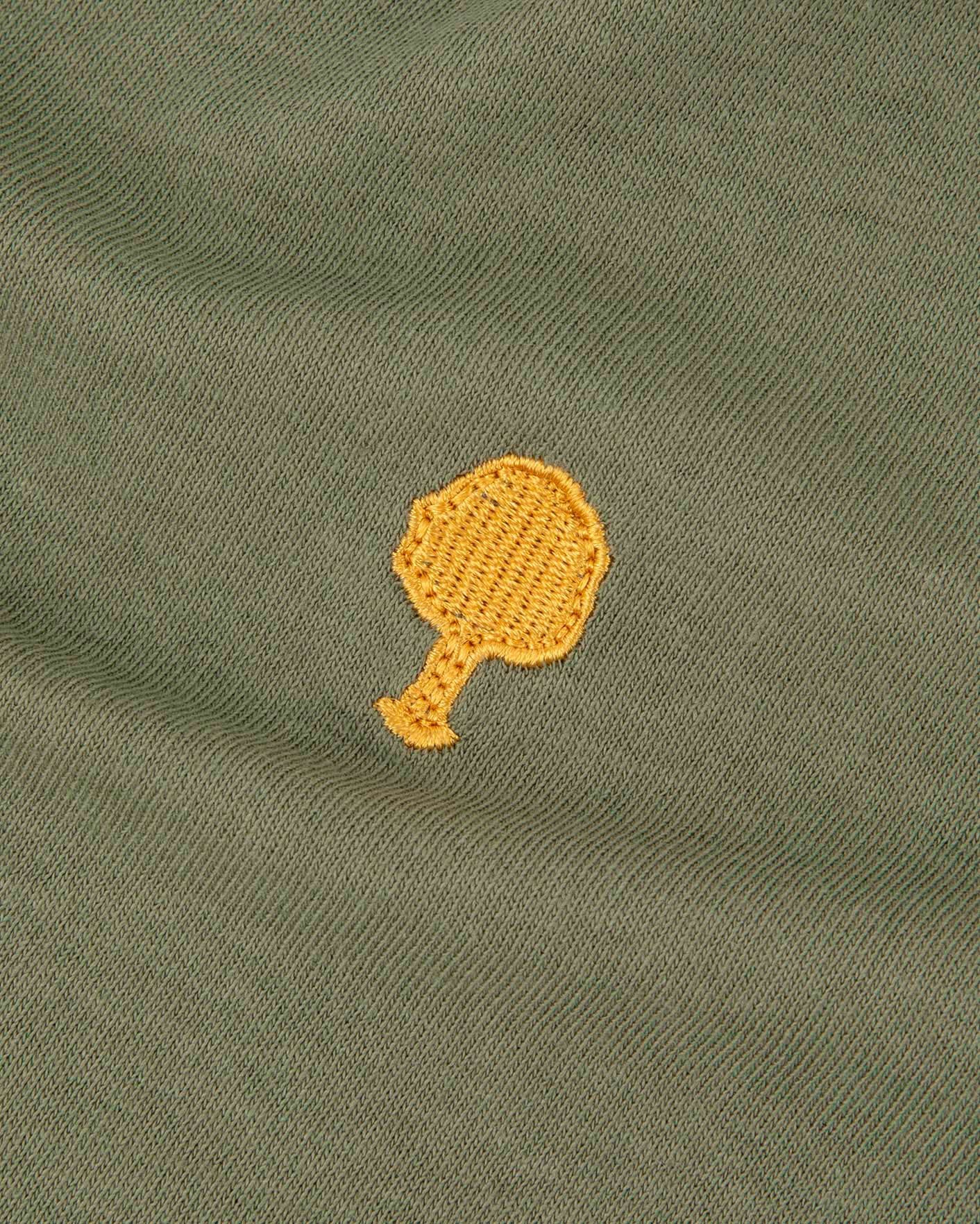 faguo-arcy-t-shirt-kaki-coton image 7
