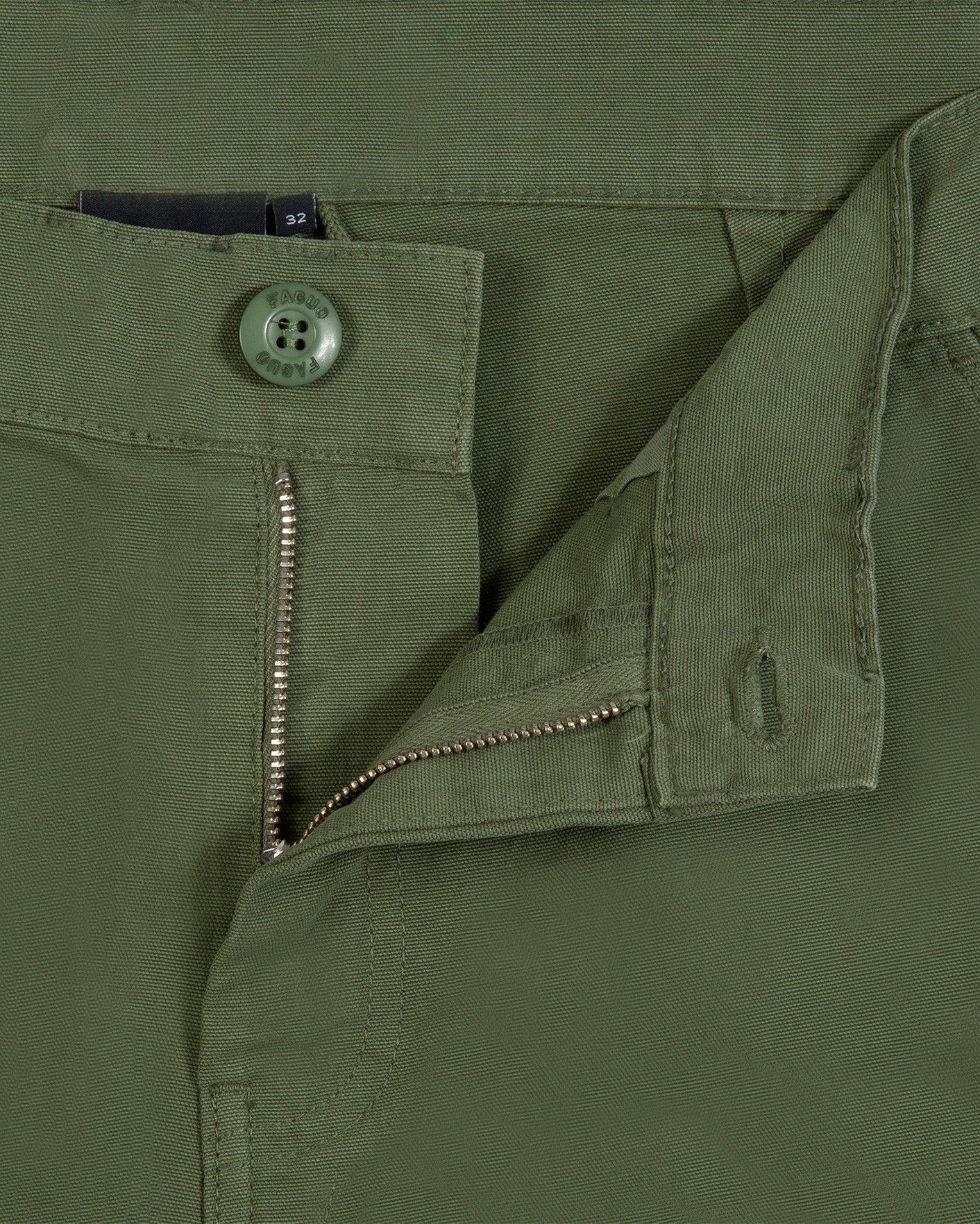 faguo-hagenau-chino-vert-kaki-canvas-droit image 2