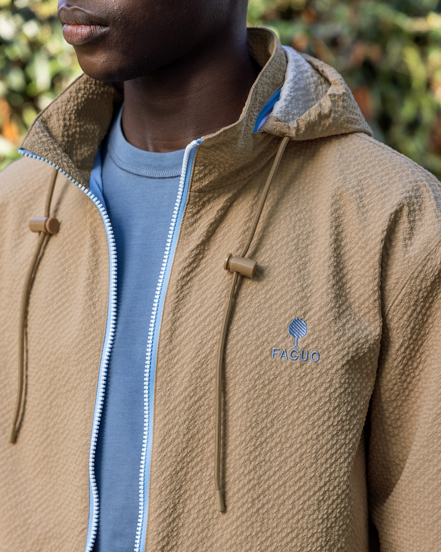 faguo-blouson-imperm-able-huelgoat-taupe image 3