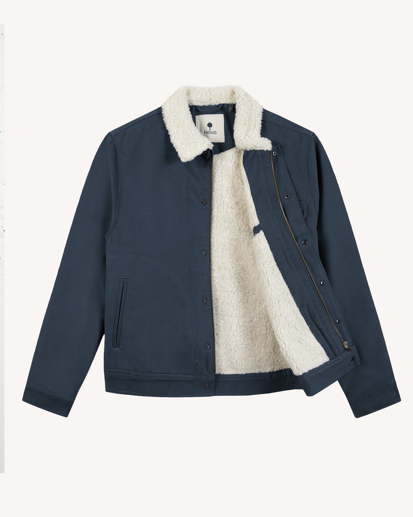 faguo-seillon-blouson-chaud-bleu-marine-sherpa image 7