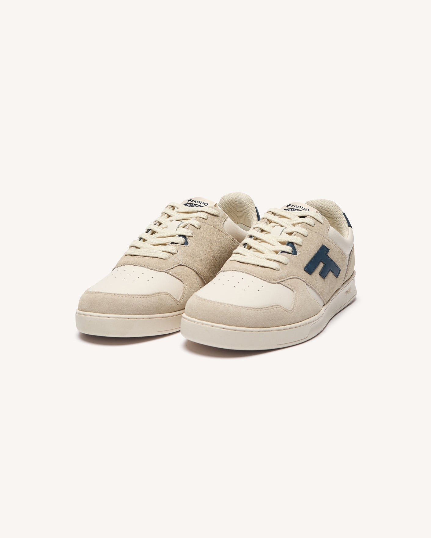 faguo-palmer-baskets-en-cuir-beige-et-bleu image 2
