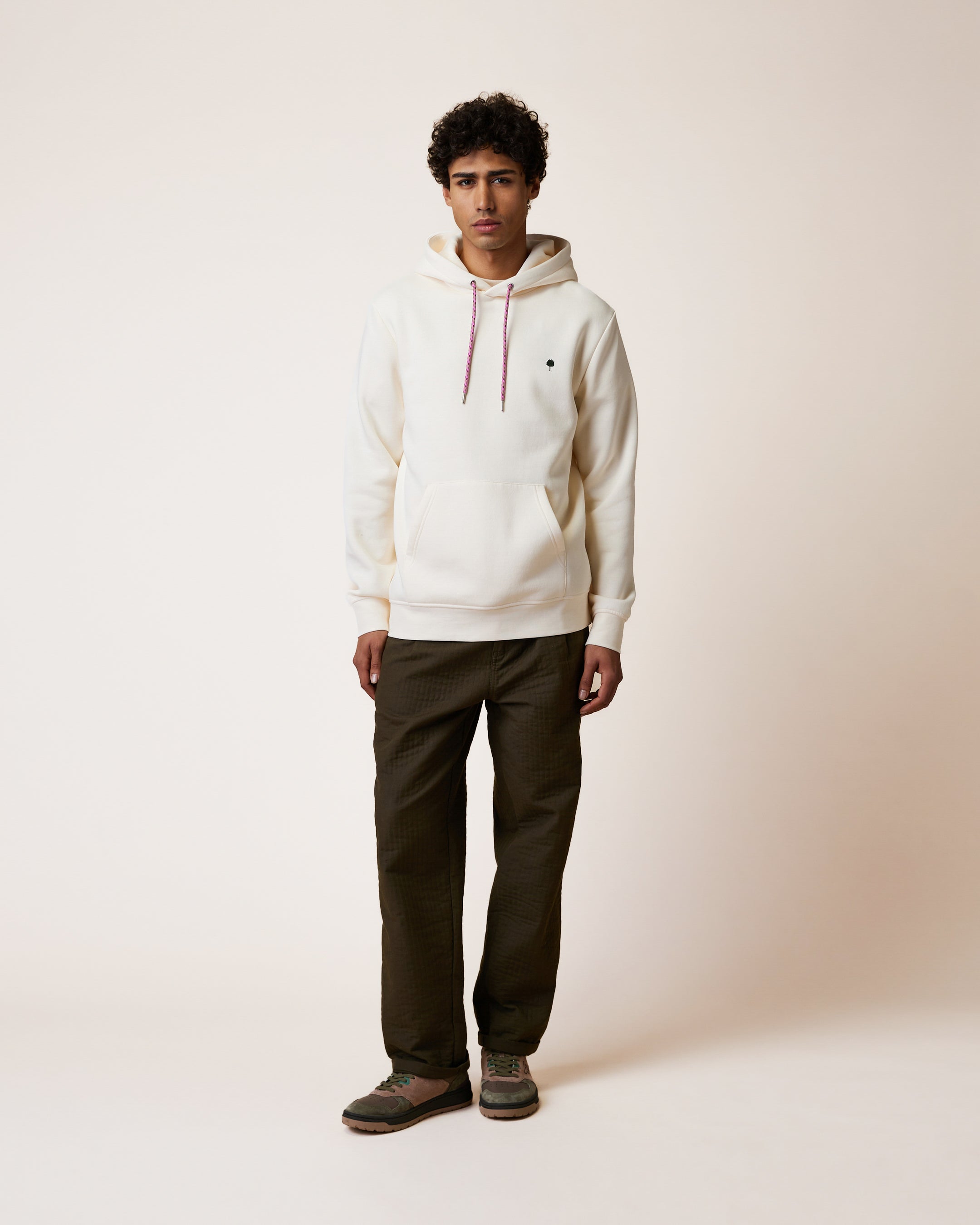 faguo-sweat-capuche-dirac-cru-imprim-logo-arbre image 4