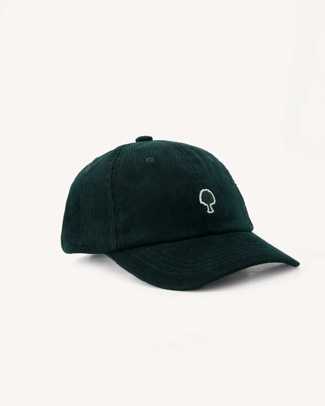 faguo-cap-casquette-velours-vert-fonc image 1