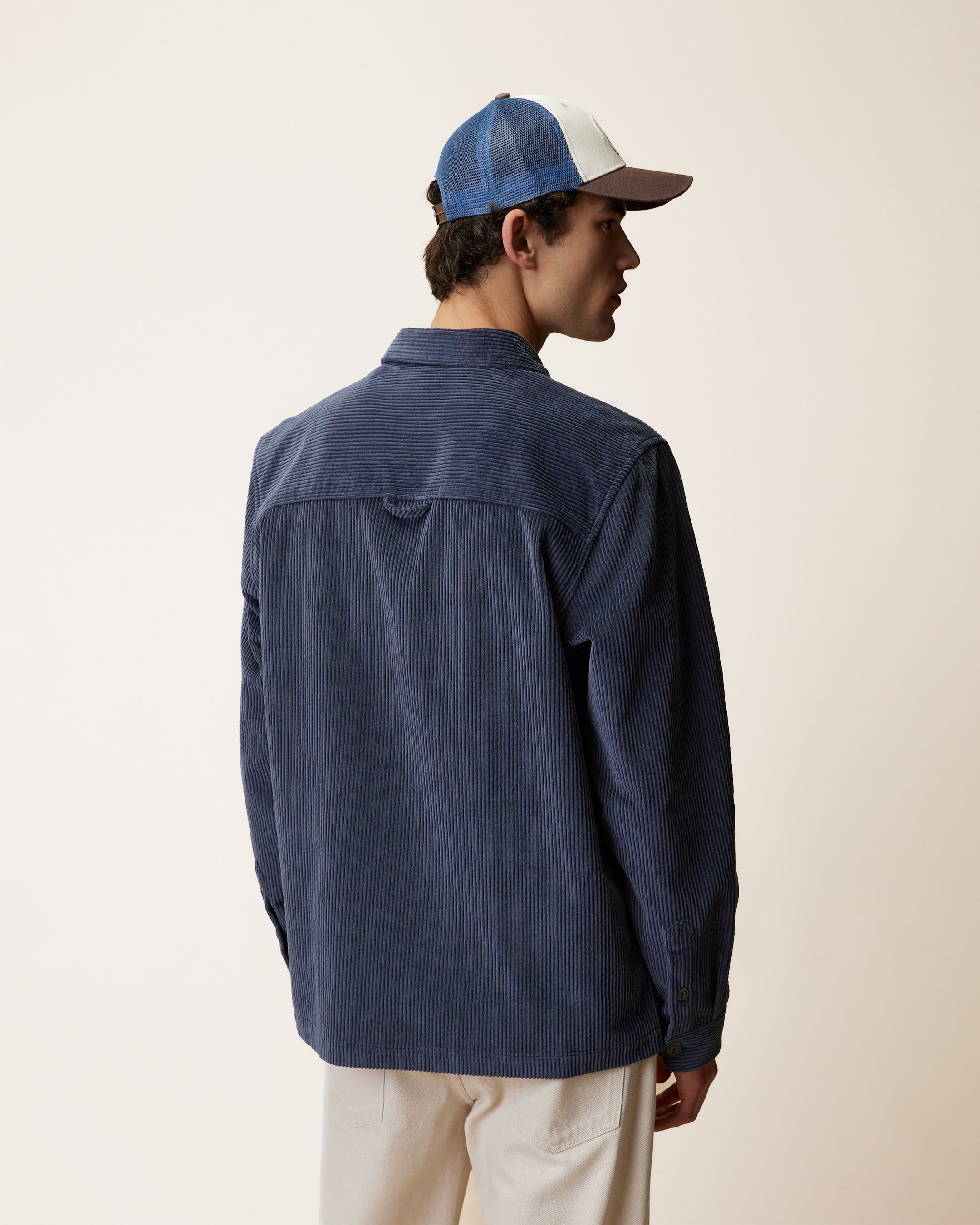 faguo-clemont-surchemise-velours-corduroy-marine-gris image 3