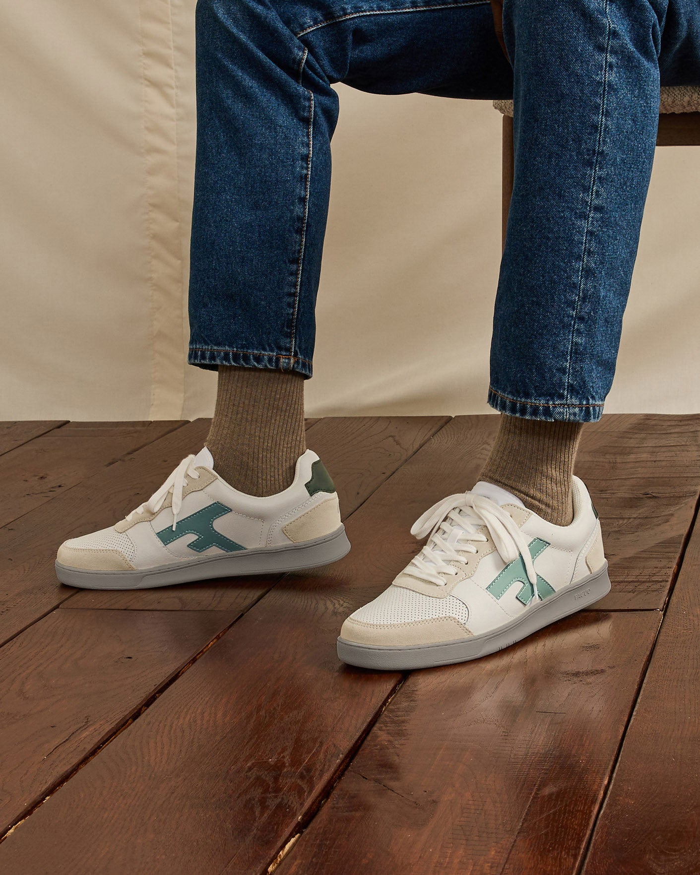 faguo-hazel-baskets-cr-me-et-bleu-cuir-homme image 2