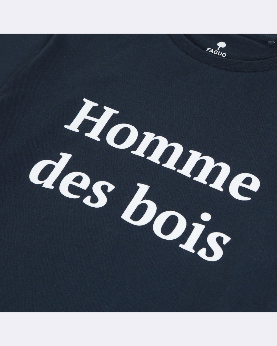 faguo-arcy-t-shirt-bleu-marine-coton-homme-des-bois image 4
