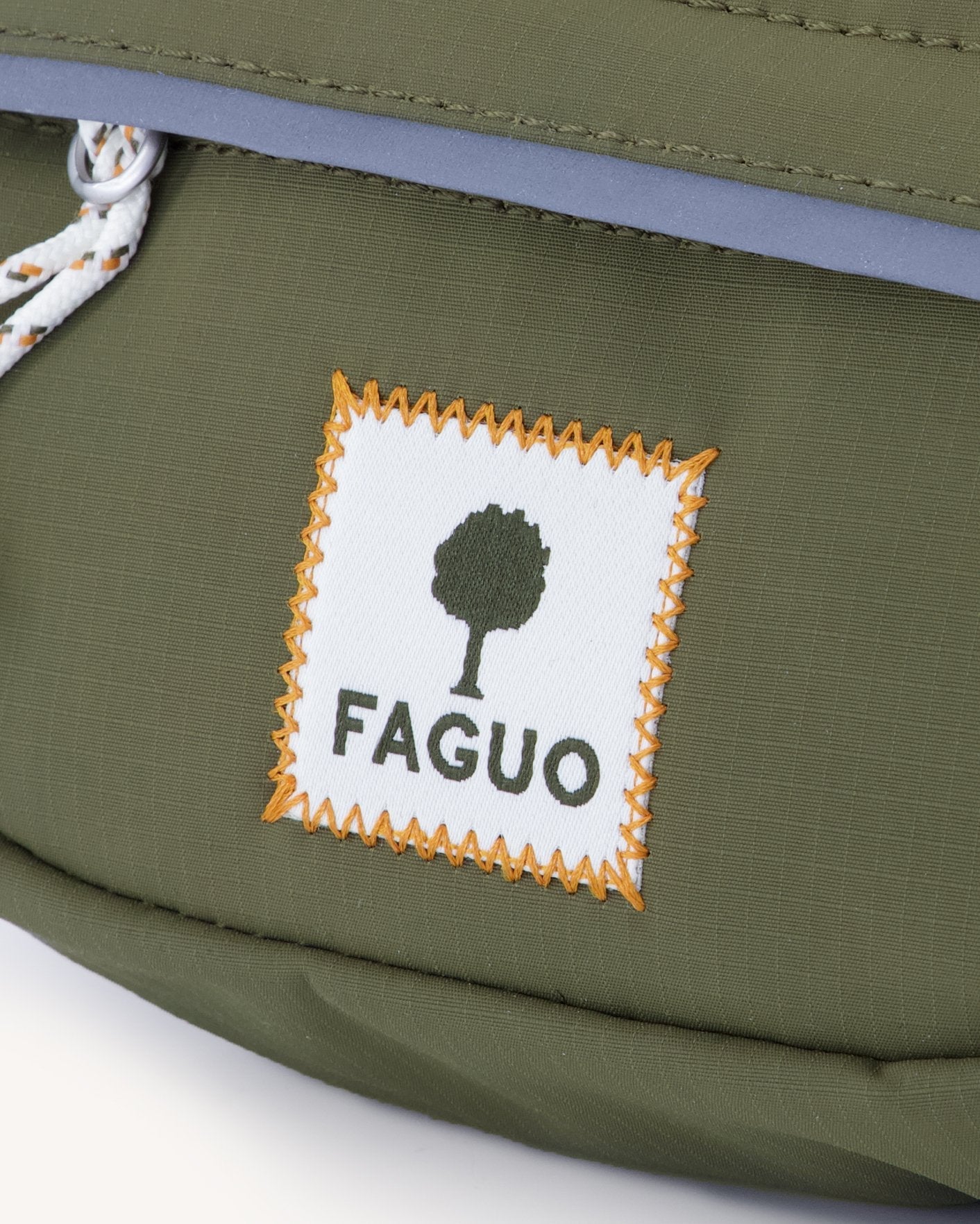 faguo-banane-mini-sac-banane-vert-olive image 4