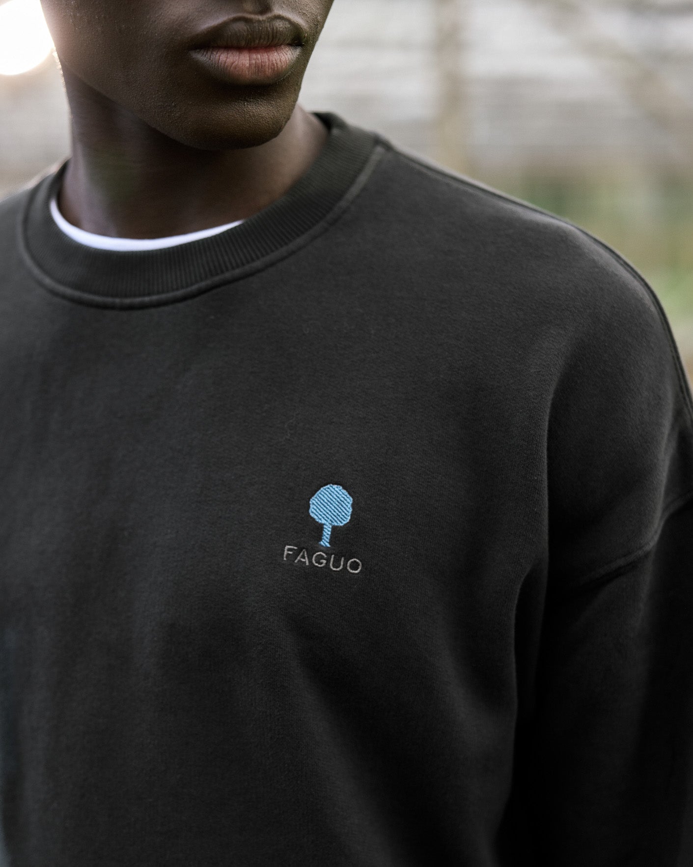 faguo-fango-sweat-col-rond-noir image 3