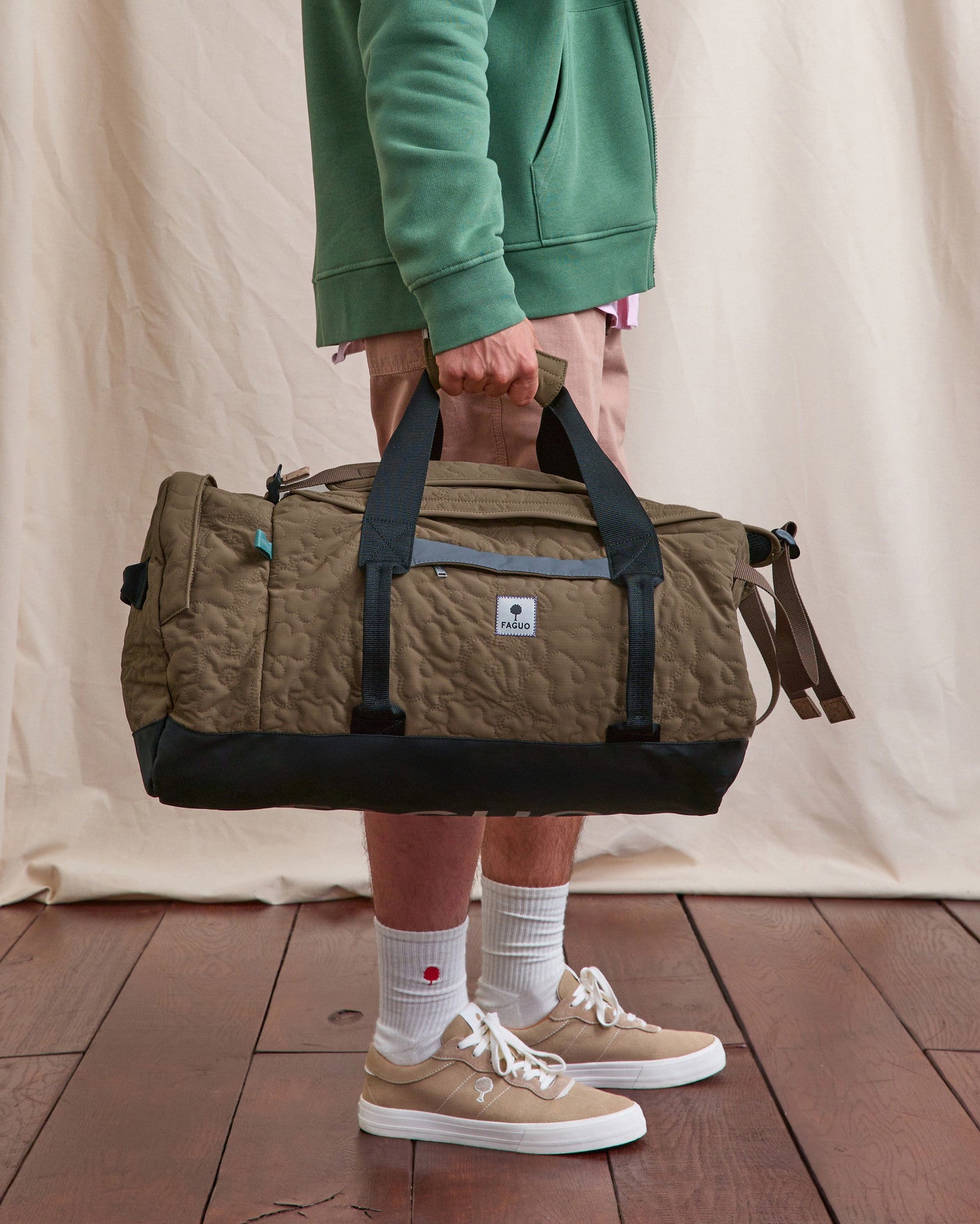 faguo-big-duffle-sac-de-voyage-marron-clair image 3