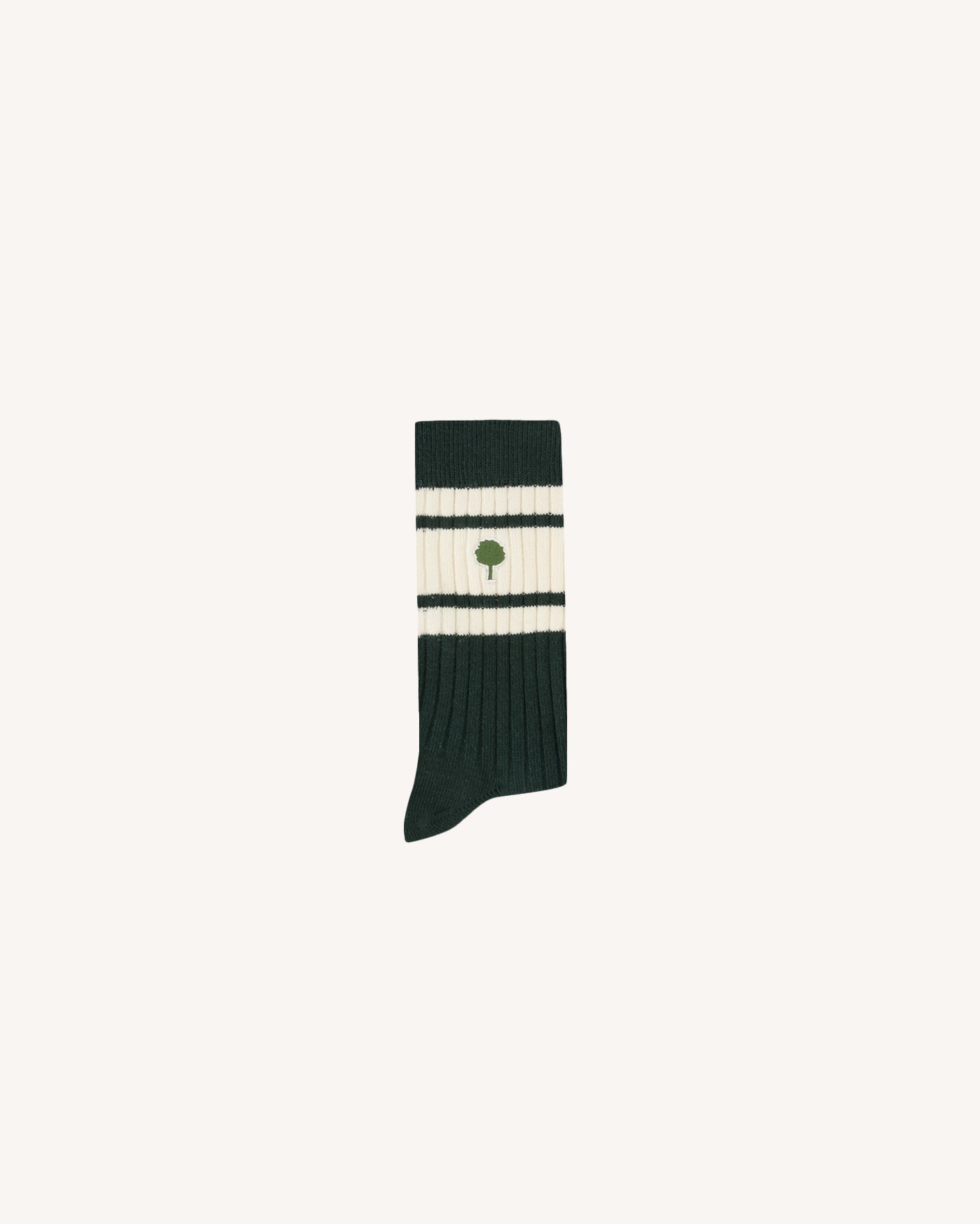 faguo-lot-3-paires-chaussettes-vert-fonc-et-cru-coton image 2