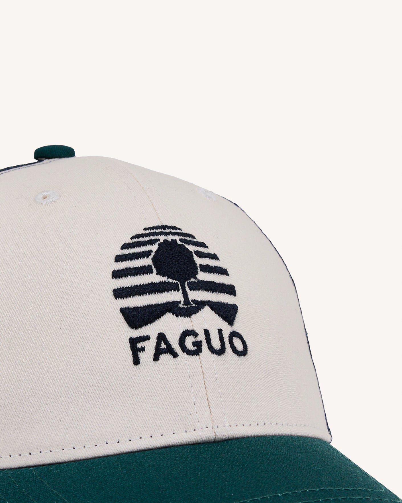 faguo-trucker-casquette-vert-et-bleu-marine-homme image 2