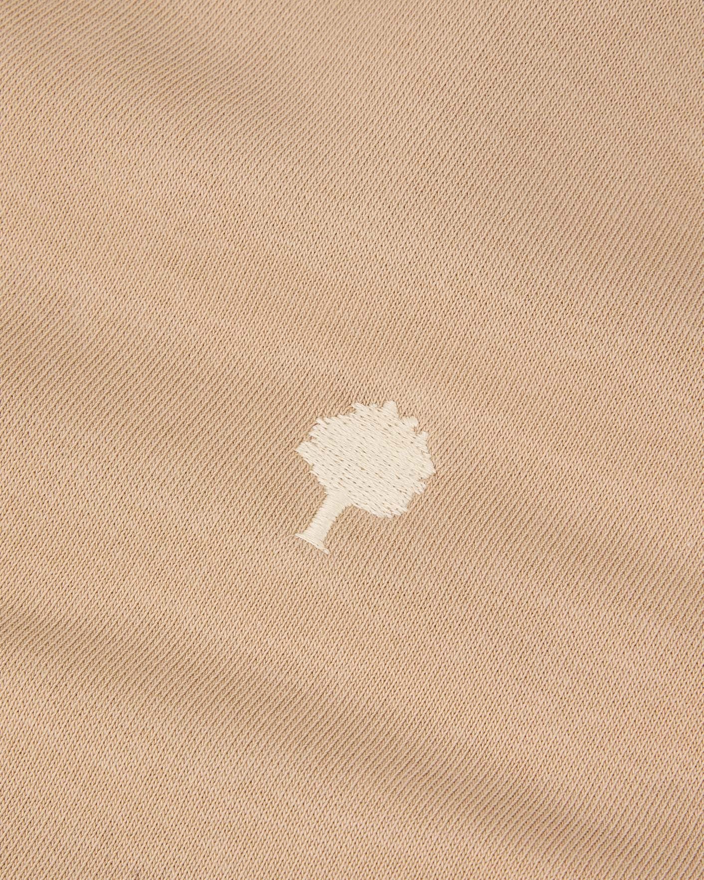 faguo-horte-sweat-zipp-taupe-homme-molleton-gratt image 4