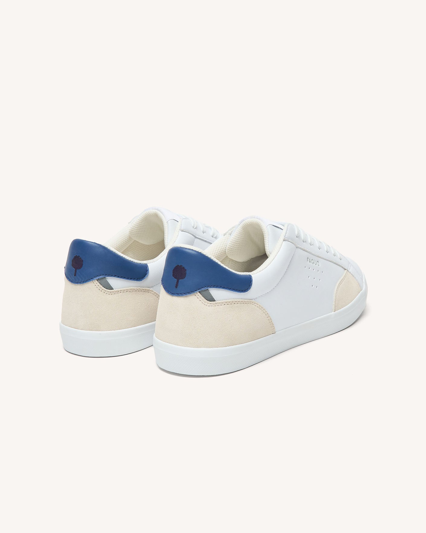 faguo-juniper-baskets-blanc-et-bleu-marine-derby-homme image 3