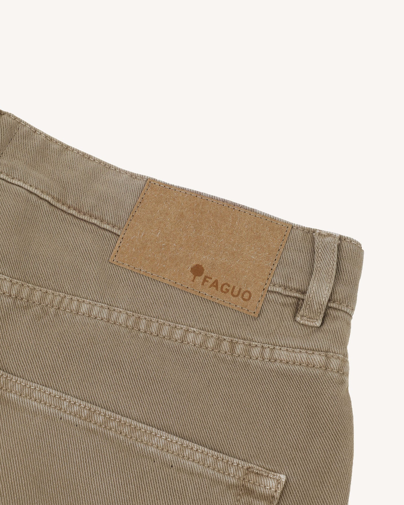 faguo-tapered-jean-beige-coton image 4
