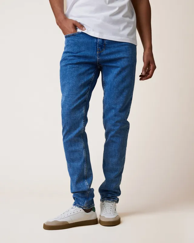 faguo-denim-slim-jean-slim-bleu-recycl image 1